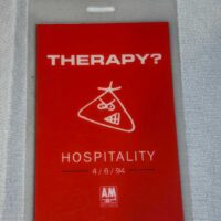 Therapy? / Extreme Hospitality Tour Pass 4th June 1994 RARE Genuine A&M Records - Image 2