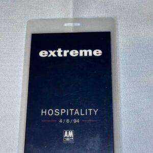Therapy? / Extreme Hospitality Tour Pass 4th June 1994 RARE Genuine A&M Records