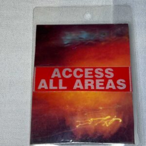 The Trash Can Sinatras Cake Tour AAA Pass Genuine Rare