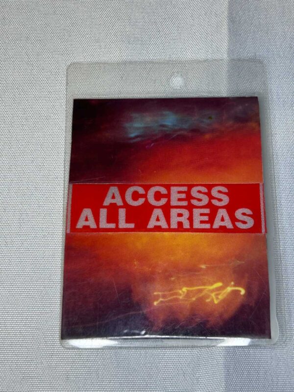 The Trash Can Sinatras Cake Tour AAA Pass Genuine Rare