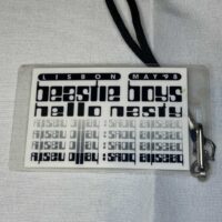 Beastie Boys Tour Pass May 1998 Lisbon Genuine Rare - Image 2
