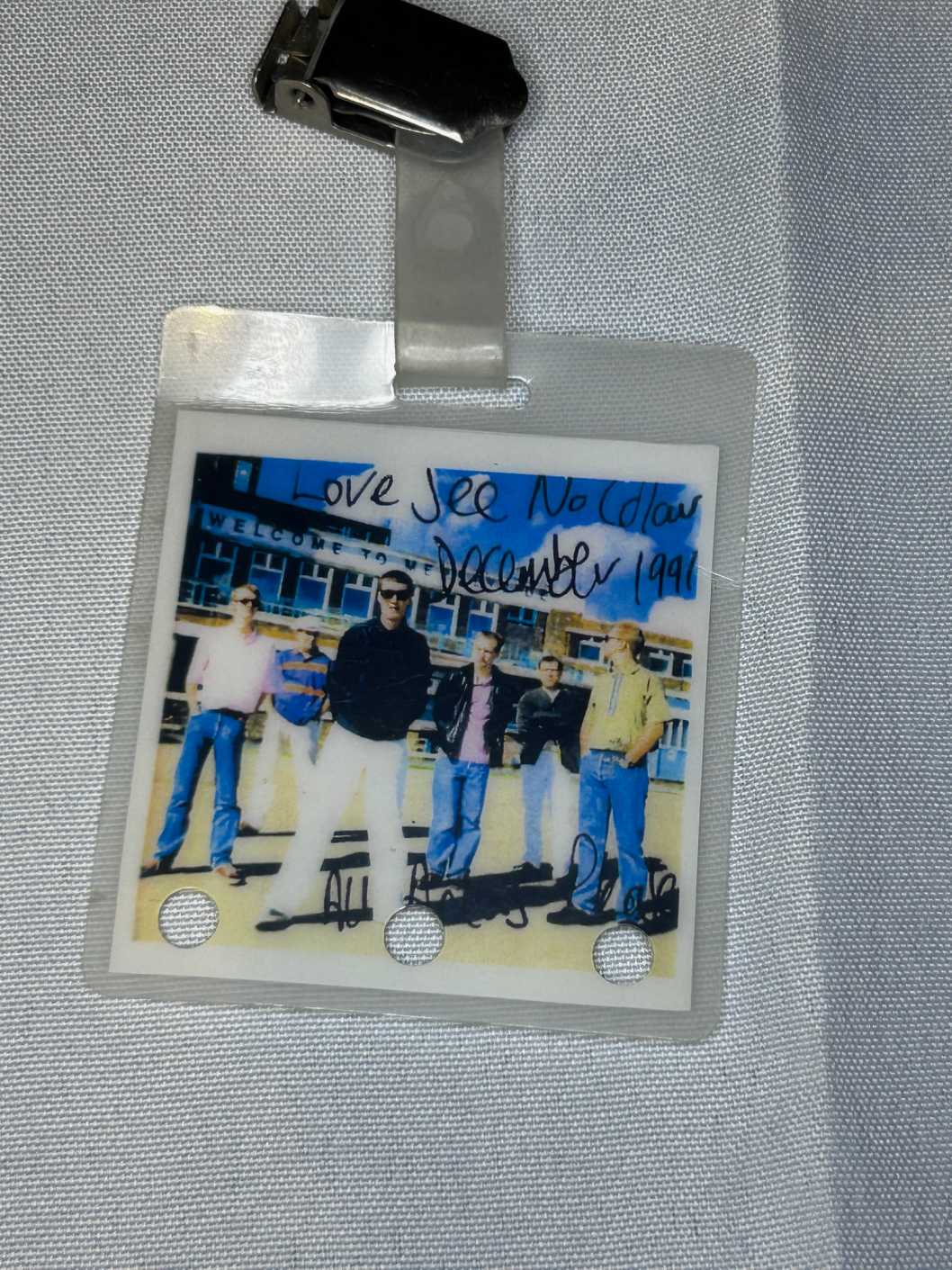 The Farm Tour Pass 1991 Genuine Rare