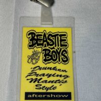 Beastie Boys Aftershow Pass 1992 Genuine Rare - Image 2