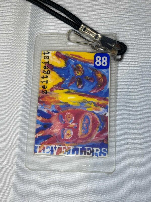 Levellers Genuine Tour Pass 1995 Zeitgeist