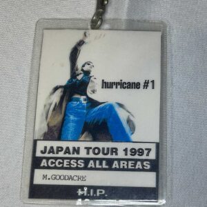 HURRICANE #1 Japan Tour Pass Access All Areas Genuine Rare AAA