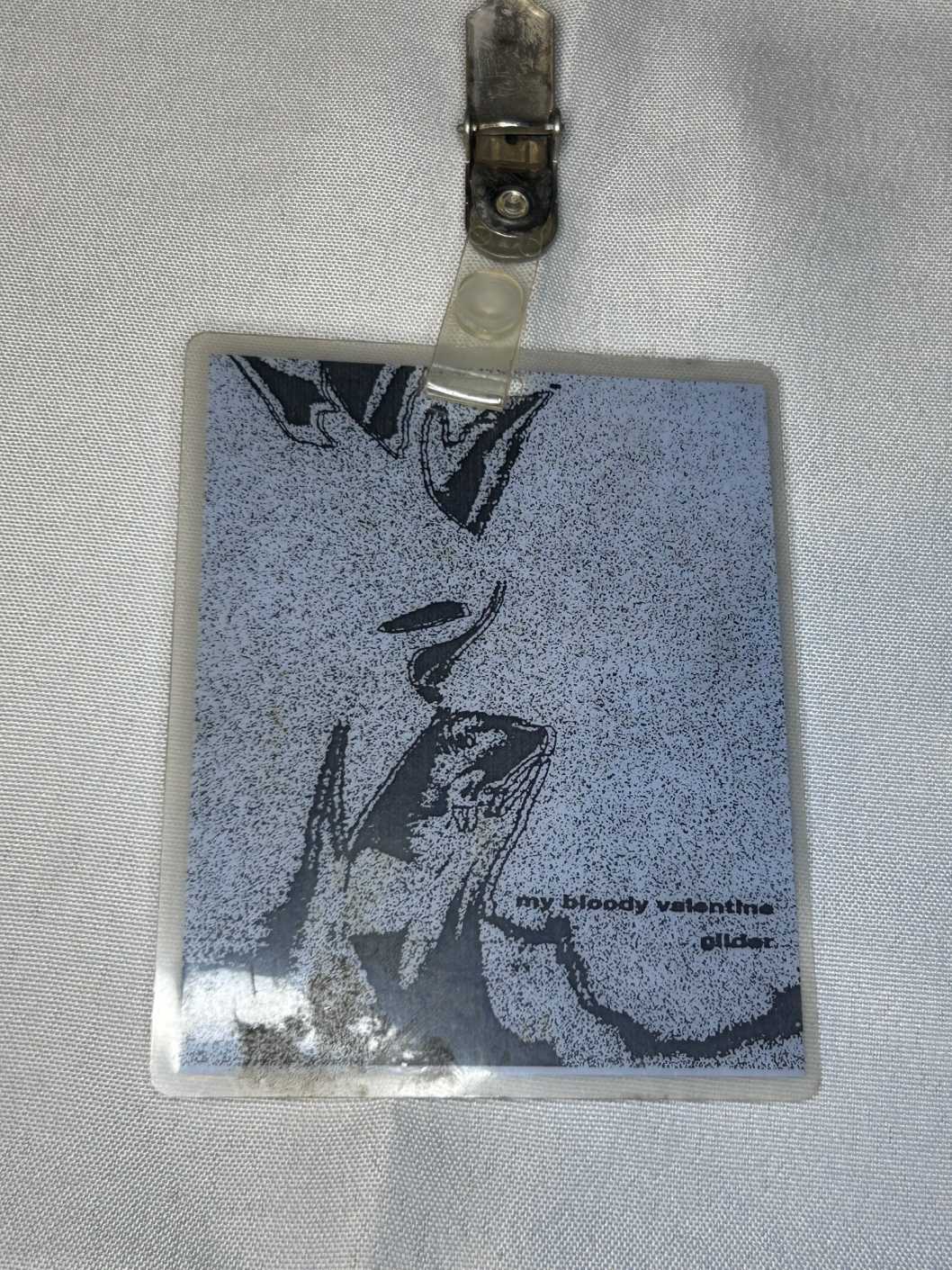 My Bloody Valentine Glider Tour Pass 1990/1991 Genuine Rare