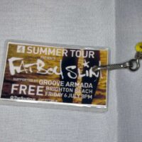 Fat Boy Slim Tour Pass Channel 4 Brighton Beach Groove Armada Friday july 6 2001 - Image 2