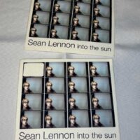 Sean Lennon into the sun Stickers Genuine Rare 1998 - Image 2
