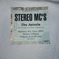 Stereo MC’s Ticket Stub Astoria 4th June 2001 - Image 2