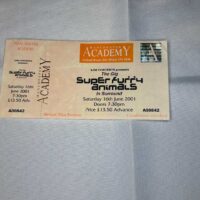 Super Furry Animals Ticket Stub Manchester Academy 16th June 2001 - Image 2