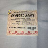 Crowded House Ticket Stub Forum 28th November 1993 - Image 2