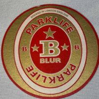 Blur Parklife Beermat 2 Genuine - Image 2