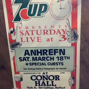 Anhrefn Poster Conor Hall Belfast Genuine #2