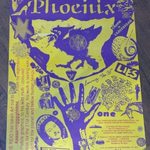 Jamie Reid Art Exhibition Poster 1991 Genuine NM