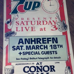 7-Up Anhrefn Poster Belfast Conor Hall #1