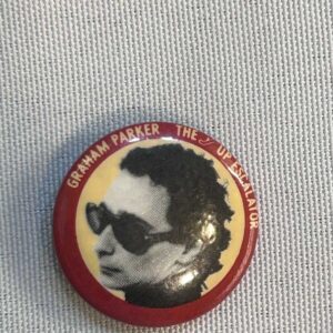 Graham Parker Up Escalator 2.5cm badge