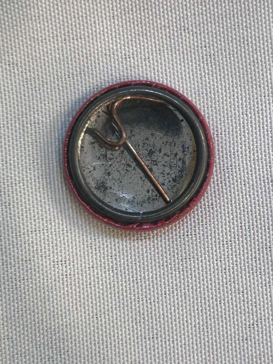 Graham Parker Up Escalator 2.5cm badge