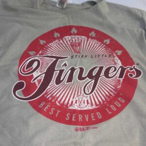 SLF Stiff Little Fingers tour t shirt large 2014