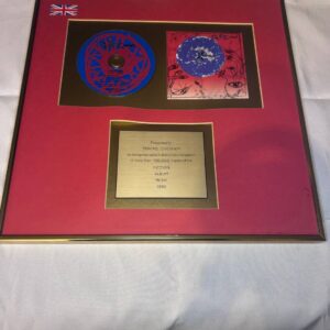 The Cure Wish Commemorative Gold (100K) Disc