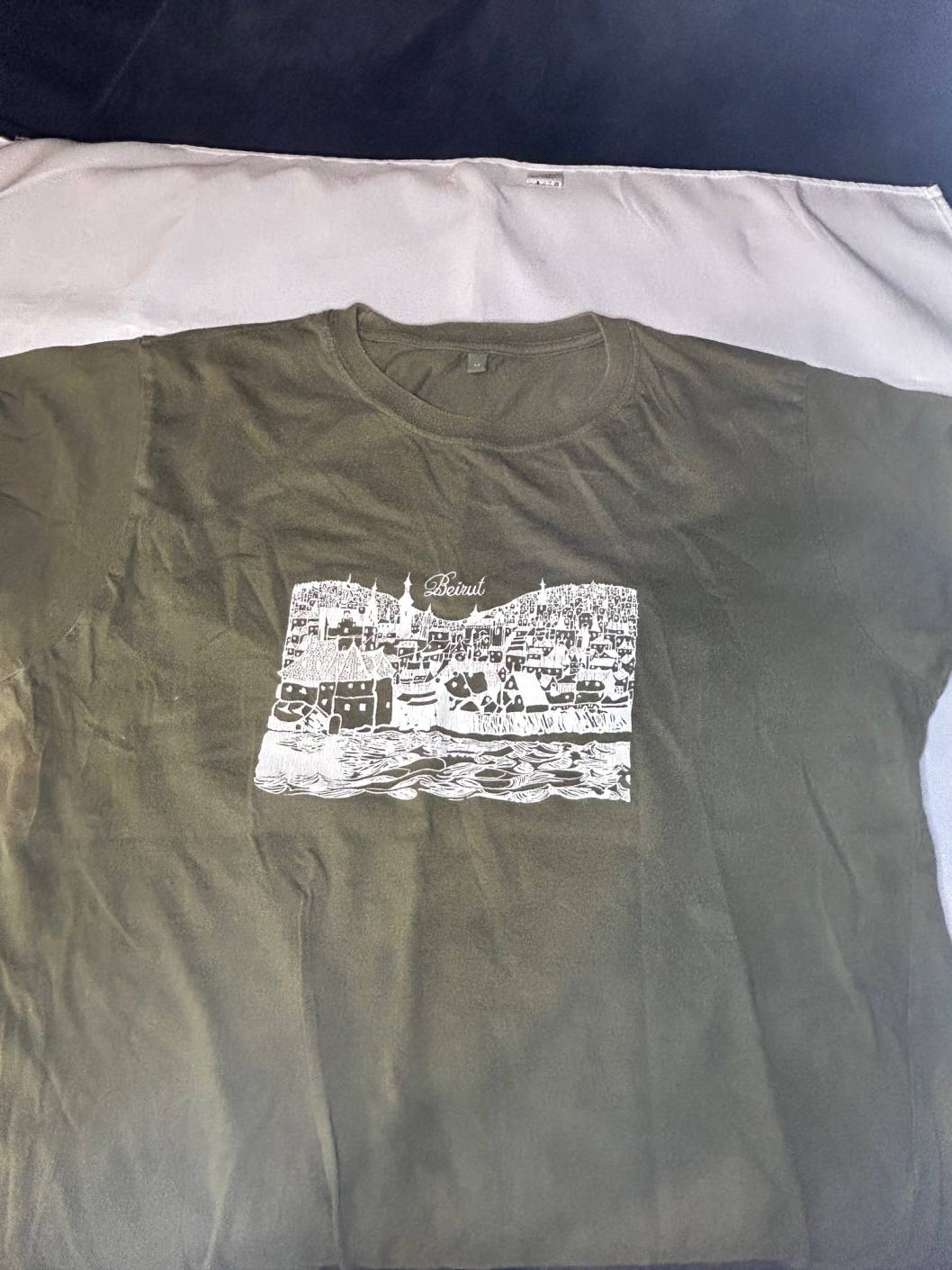 Beirut Indie Band T Shirt Medium Olive Zach Condon