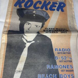 New York Rocker Mag April May 1979 Joe Strummer