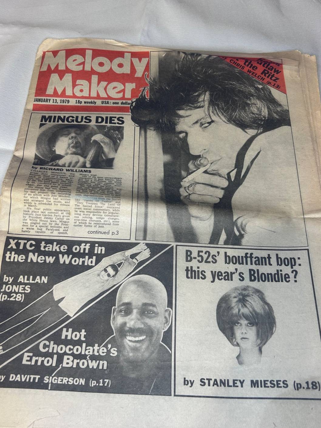 Melody Maker jan 13 1979 Keith Richards