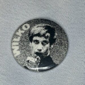 Wilko Johnson Badge Original Vintage late 70's Pin Badge 3cm Punk New Wave