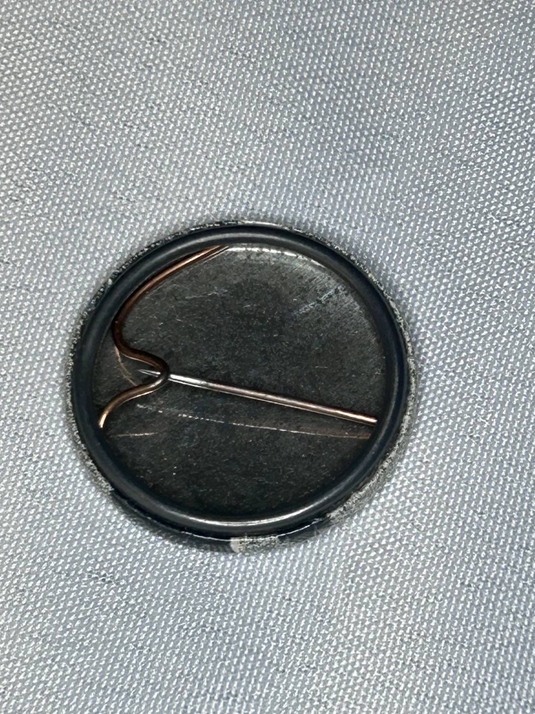 Wilko Johnson Badge Original Vintage late 70’s Pin Badge 3cm Punk New Wave