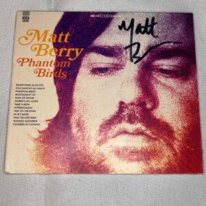 Matt Berry signed CD Phantom Birds