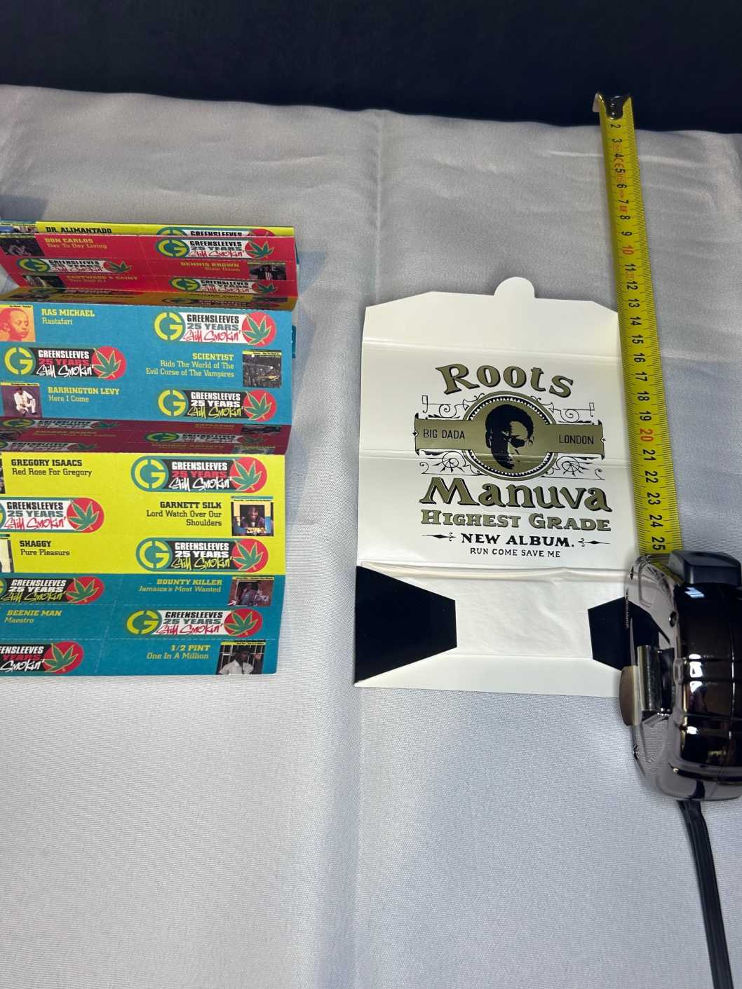 Roots Manuva Cigarette Papers Promo Item 2001 Ninjaskinz Greensleeves