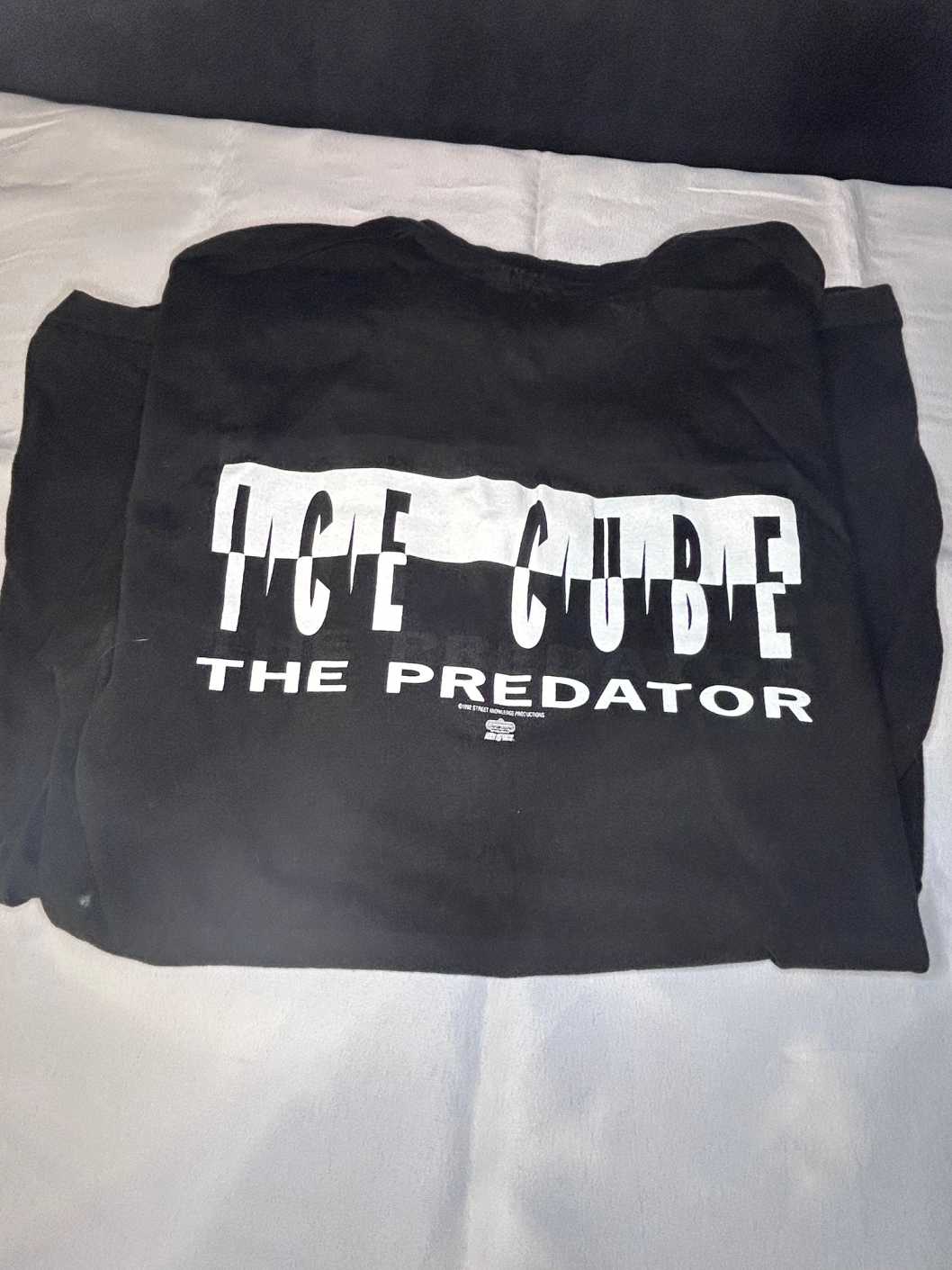 Ice Cube Black T Shirt Original XL The Predator 1992 Vintage