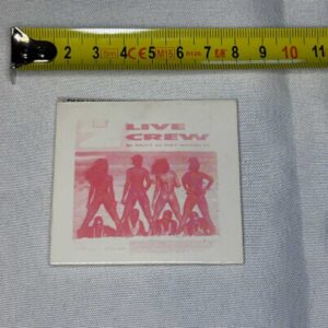 2 Live Crew Promotional Condom As Nasty As They Wanna Be 1989
