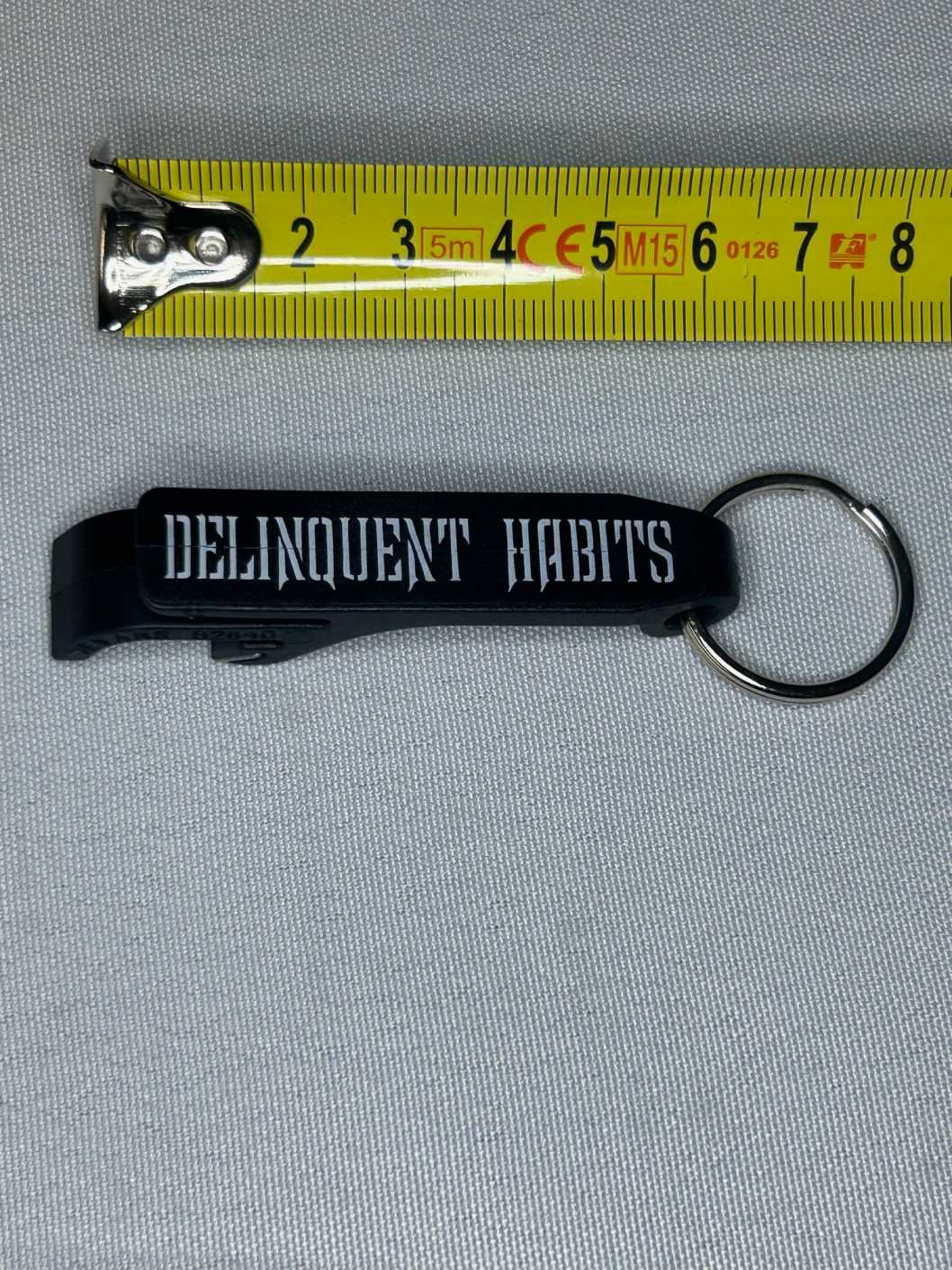 Delinquent Habits Bottle Opener 1996 Vintage Rare