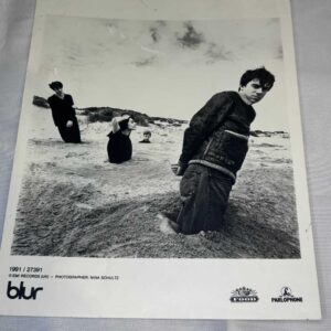 Original Blur Press Photo 1991 Nina Schultz
