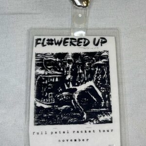 Flowered Up Full Petal Racket Tour Pass 1990 Genuine Rare