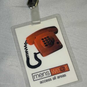 Menswear Access All Areas Tour Pass Genuine Rare Britpop 1995 Matt Everitt