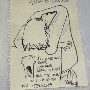 Jamie Hewlett Art Alex James Blur Gorillaz Unique Rare Genuine