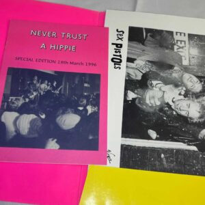 Sex Pistols 1996 Reform Tour Press Pack