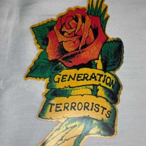 Manic Street Preachers Rare Promotional Sticker 1992 Generation Terrorists