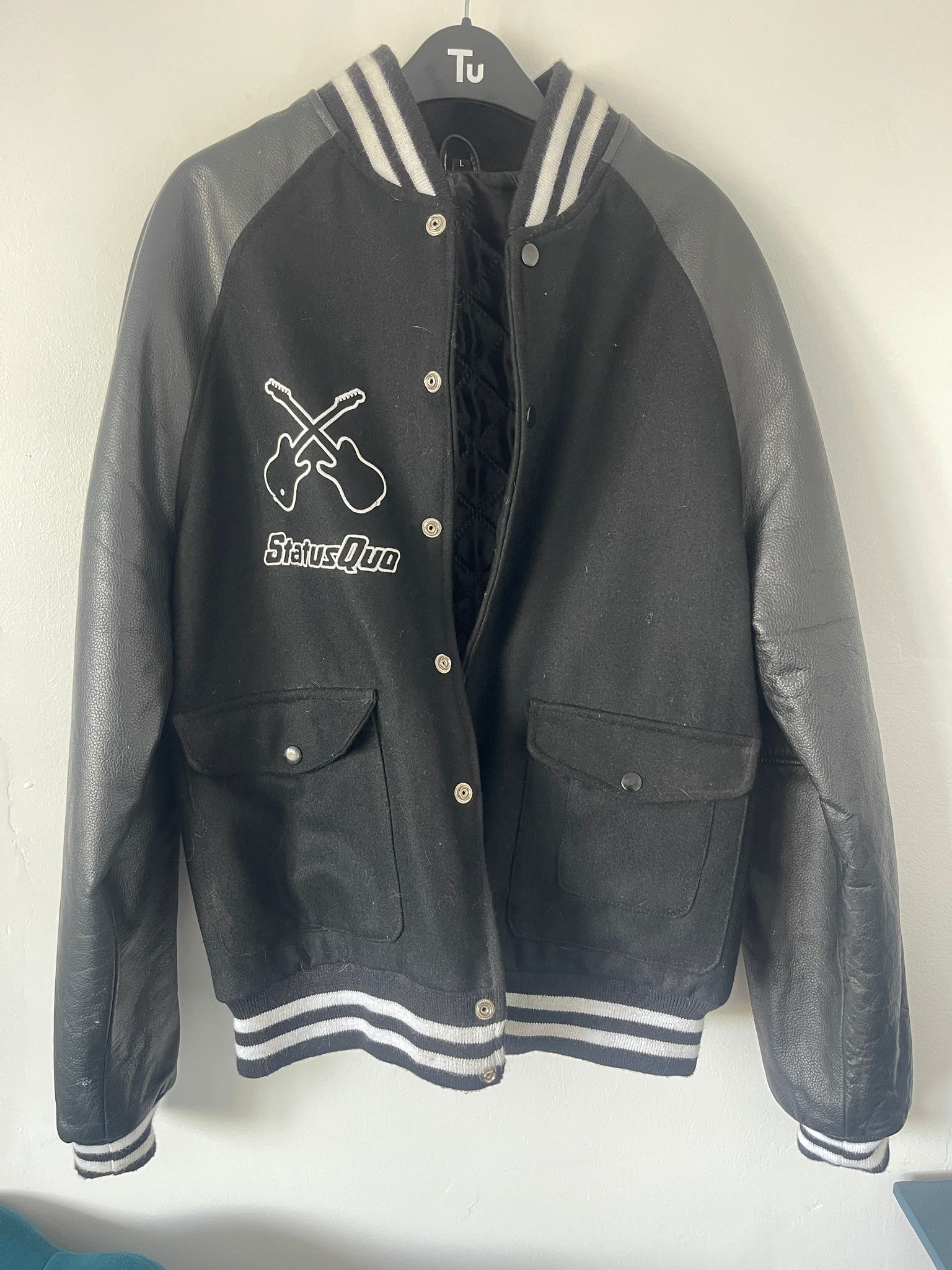 Status Quo Signed Tour Jacket Large – very rare and genuine with providence letter. Authentic ! - Image 5