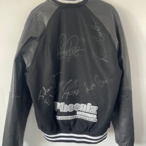 Status Quo Signed Tour Jacket Large - very rare and genuine with providence letter. Authentic !