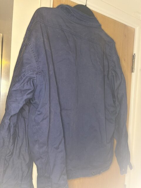 Radiohead ‘The Bends’ UK promotional only blue denim-style zip-up jacket, rare. - Image 6