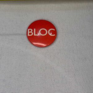 Bloc Party Badge 25mm vintage