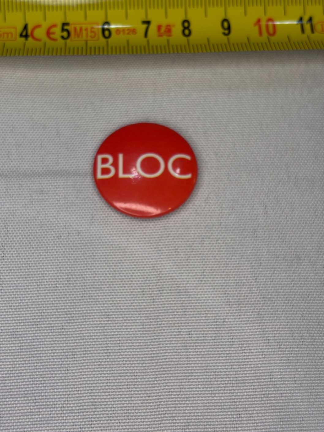 Bloc Party Badge 25mm vintage