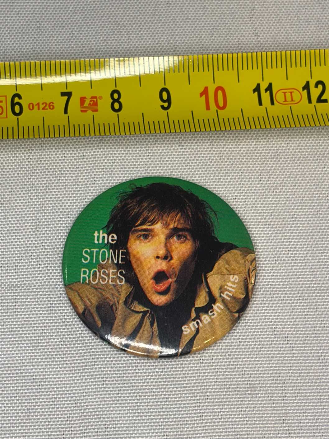 Smash Hits Stone Roses 30mm badge 1990