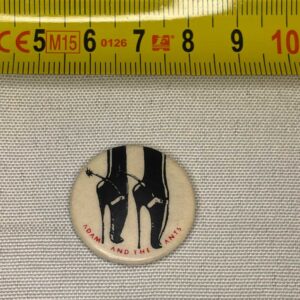 Adam and The Ants Whip My Valise 25mm badge Original Vintage