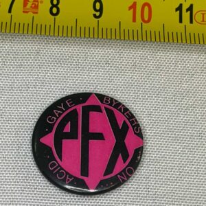 Gaye Bykers On Acid 25mm badge 1989