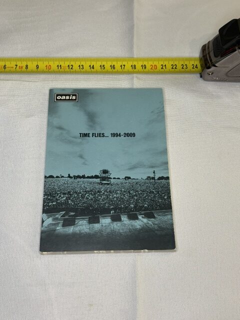 Oasis Time Flies 1994 – 2009 Promotional notebook. Genuine Rare 1