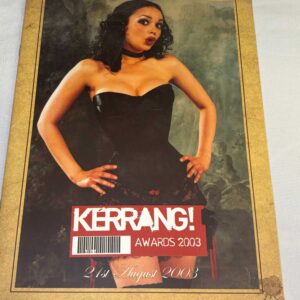 Kerrang Awards programme 2003